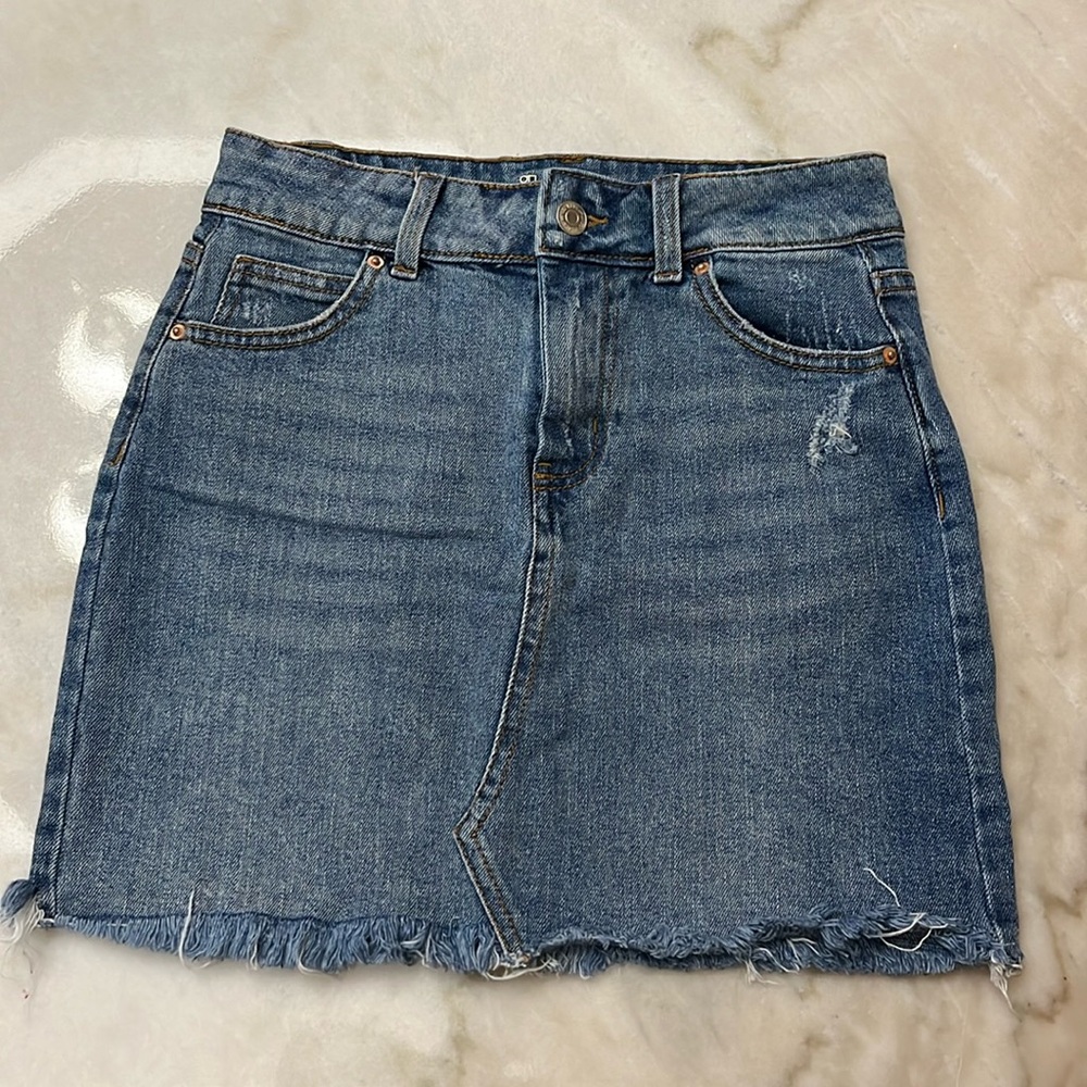 Wild Fable short denim skirt size 00